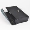Rhinestone Satin Evening Clutch – Structured Sparkle