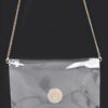 Clear PVC Clutch with Statement Metal Buckle