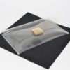 Clear PVC Flap Clutch with Metal Trim