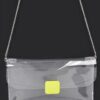 Clear PVC Flap Clutch with Metal Trim