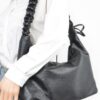 Faux Leather Hobo Bag – Soft Structured Silhouette