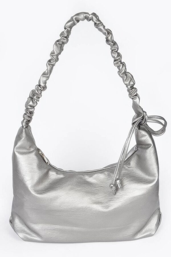 Faux Leather Hobo Bag – Soft Structured Silhouette