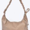 Faux Leather Hobo Bag – Soft Structured Silhouette