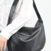 Faux Leather Hobo Bag – Tall Slim Silhouette