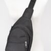 Slim Nylon Sling Bag with Mixed-Metal Hardware