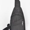 Slim Nylon Sling Bag with Mixed-Metal Hardware