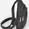 Slim Nylon Sling Bag with Mixed-Metal Hardware