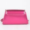 Metallic PU Flap Bag with Rhinestone Accent