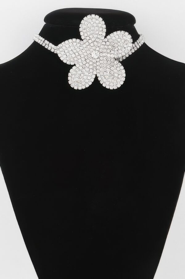Flower Pearl Triple Wrap Necklace – Layered Floral Pearls