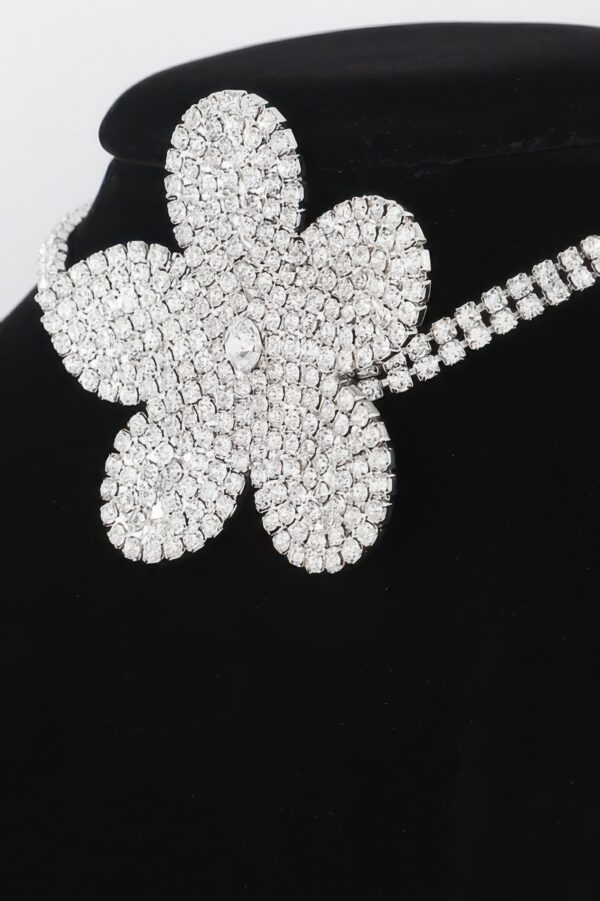 Flower Pearl Triple Wrap Necklace – Layered Floral Pearls