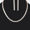 Stone Necklace Set – Layered Textured Accents
