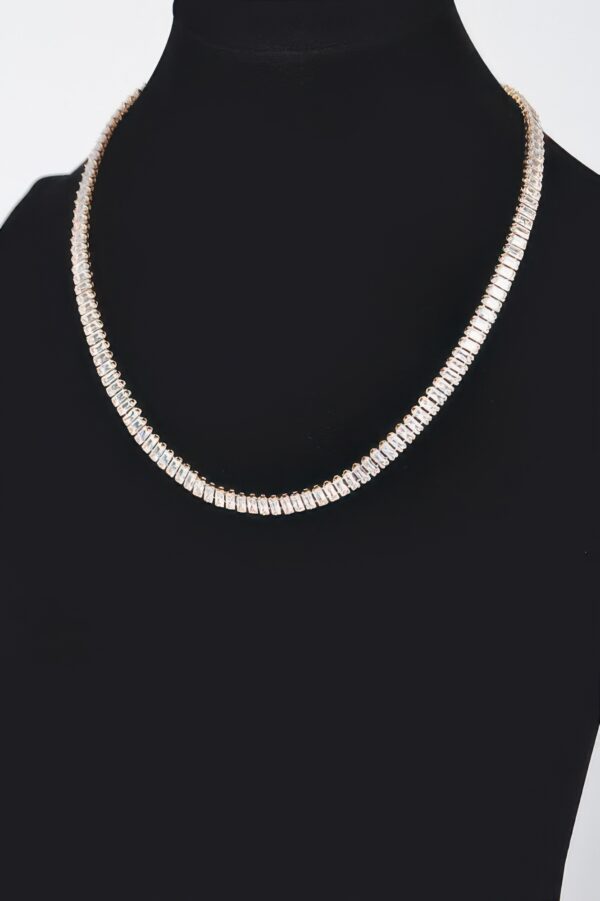 Stone Necklace Set – Layered Textured Accents