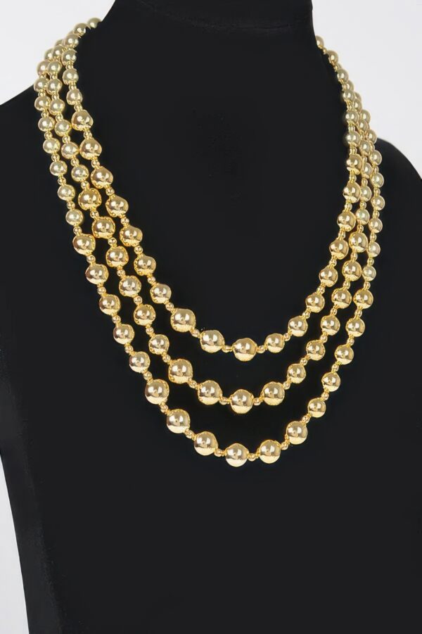 CCB Ball Necklace Set – Smooth Sphere Layering