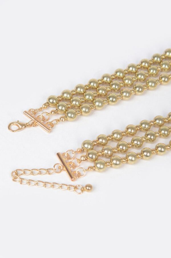 CCB Ball Necklace Set – Smooth Sphere Layering