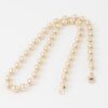 Short Metal Ball Bead Necklace – Polished 18 inch