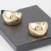 Huggie Hoop Earrings – Sleek Polished Mini Hoops