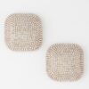 Rhinestone Glitter Statement Earrings – 1.5 in