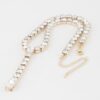 Sleek Y Necklace with Polished Finish – 16-inch