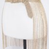 Rhinestone Fringe Belt – Cascading Sparkle