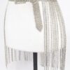 Rhinestone Fringe Belt – Cascading Sparkle
