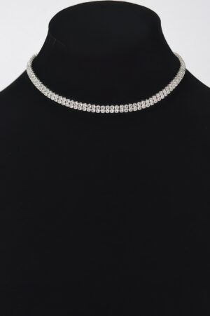 Barbie-Inspired Shiny Slim Choker Necklace