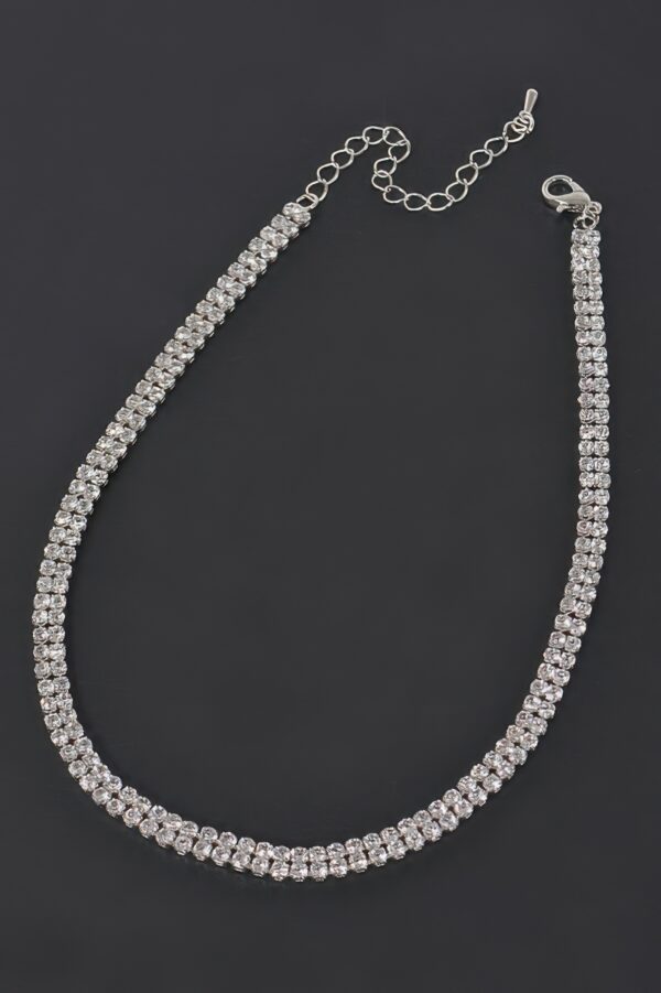 Barbie-Inspired Shiny Slim Choker Necklace