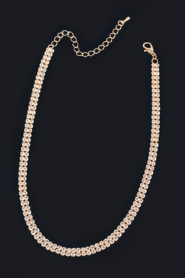 Barbie-Inspired Shiny Slim Choker Necklace