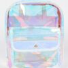 Hologram PVC Backpack – Structured Compact Silhouette