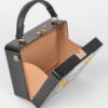 Pop Star Acrylic Box Clutch – Mixed Metal Accents