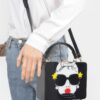 Pop Star Acrylic Box Clutch – Mixed Metal Accents
