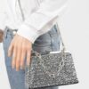 Hotfix Rhinestone Clutch – Structured Sparkle