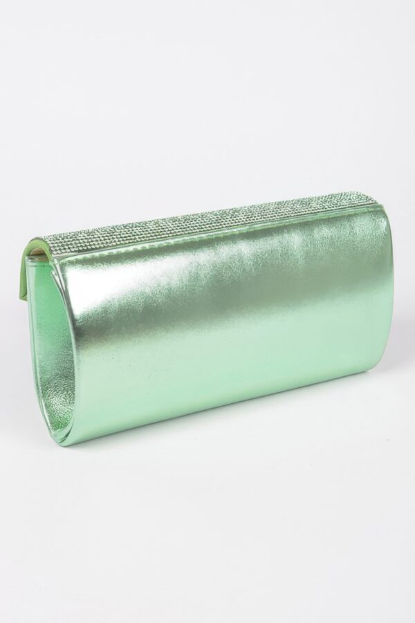 Rhinestone Party Clutch – Structured Evening Bag