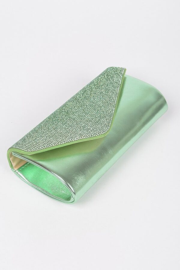 Rhinestone Party Clutch – Structured Evening Bag