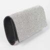 Rhinestone-Embellished Party Clutch – Structured PU
