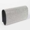 Rhinestone-Embellished Party Clutch – Structured PU