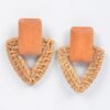 Bamboo Earrings – Rounded Lightweight Statement Style
