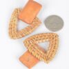 Bamboo Earrings – Rounded Lightweight Statement Style