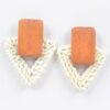 Bamboo Earrings – Rounded Lightweight Statement Style