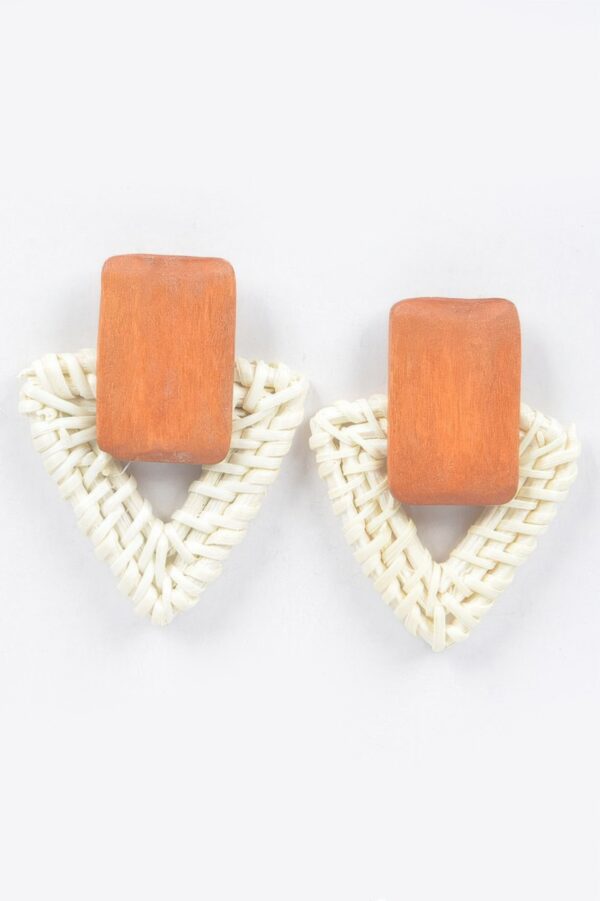 Bamboo Earrings – Rounded Lightweight Statement Style