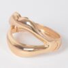 Polished Metal Cuff Bracelet – Open Slip-On