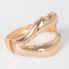 Polished Metal Cuff Bracelet – Open Slip-On