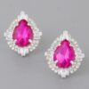 Teardrop Crystal Stud Earrings – Jeweled Sparkle