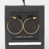 Flat Hoop Earrings – High-Shine Polished Hoops