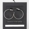 Flat Hoop Earrings – High-Shine Polished Hoops