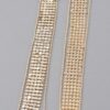 Sequin Bar Drop Earrings with Jewel Accents