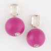 Solid Bead Drop Earrings – Polished Minimal Drop