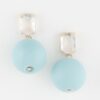 Solid Bead Drop Earrings – Polished Minimal Drop