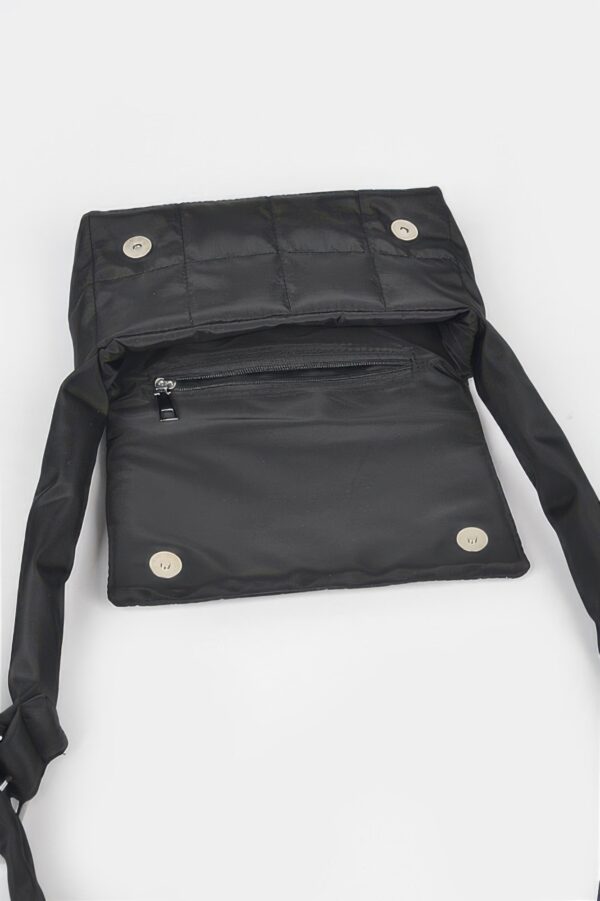 Nylon Padded Crossbody Bag – Sporty Padded Design