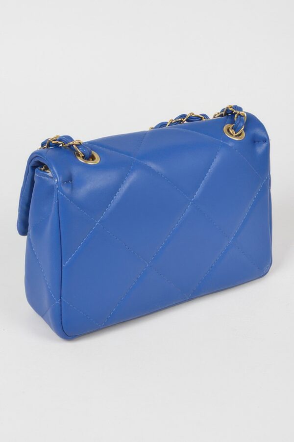 Wide Quilted Shoulder Bag – Structured PU