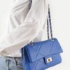 Wide Quilted Shoulder Bag – Structured PU